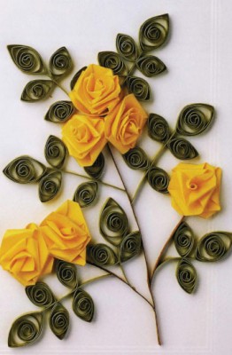 ВИДЕО УРОК: Канзаши цветы из лент в горошек